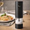 Refillable Electric Salt and Pepper Grinder Battery Powered Salt and Pepper Grinding Bottle Steak