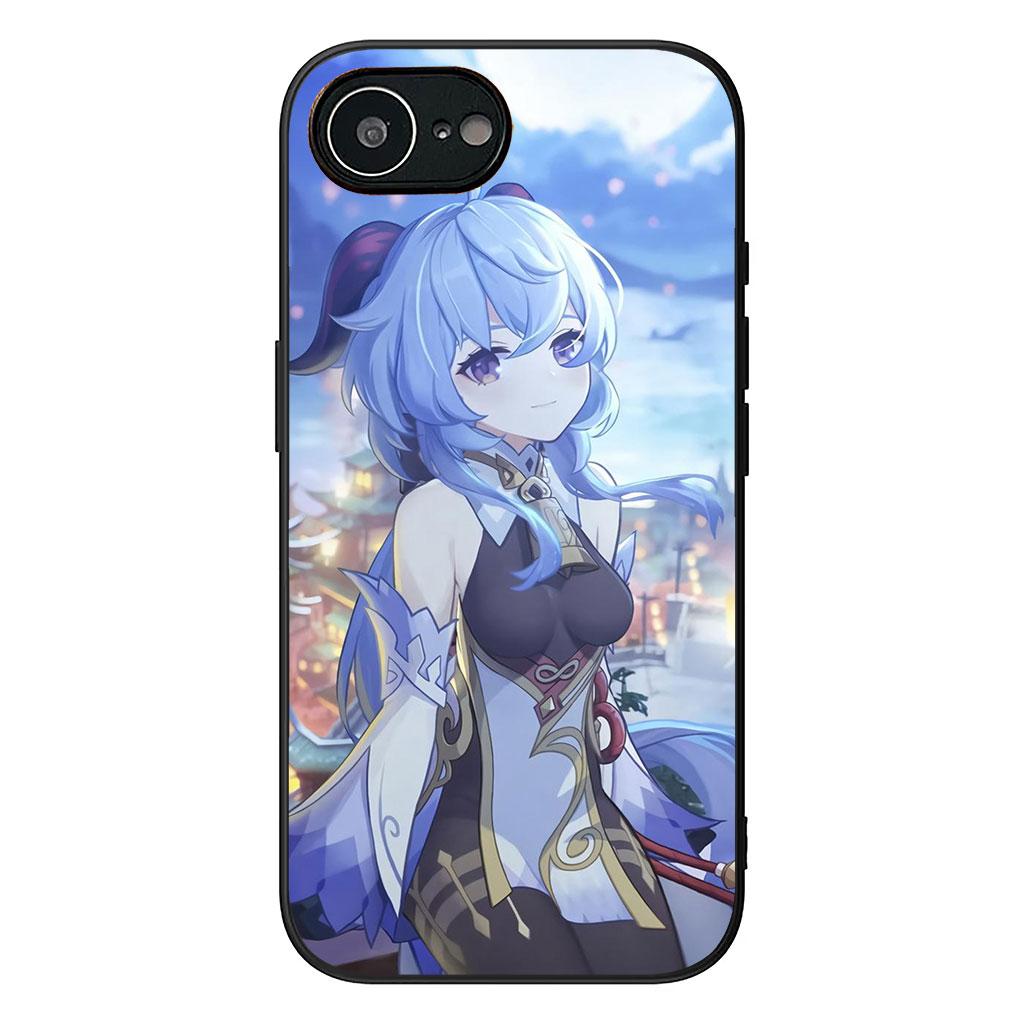 Genshin Impact Ganyu Keqing Case for Motorola Moto Edge 70 60 Fusion 40 NEO 20 Pro G Stylus G56 G96 G71 G73 G52 G41 G42 G51