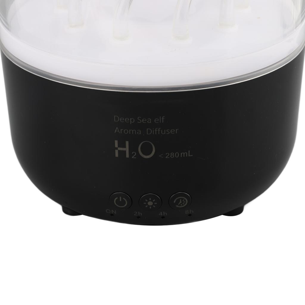 Диффузор эфирных масел 280 мл, цветной рассеянный свет с таймером, автоматическое отключение, ароматерапия