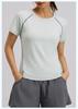 2026 Women's Sporty Yoga Top: Breathable, Slimming, Versatile Round Neck Short Sleeve T-shirt