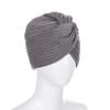 Winter Knitted Croceht Beanies Twist Headwrap Hat Ladies Turban Women Felt Hat Head Wrap Caps