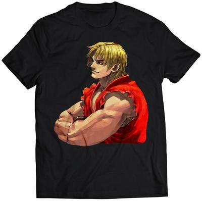 Ken SF3 3rd Strike 3s Portrait T-shirt (vector)