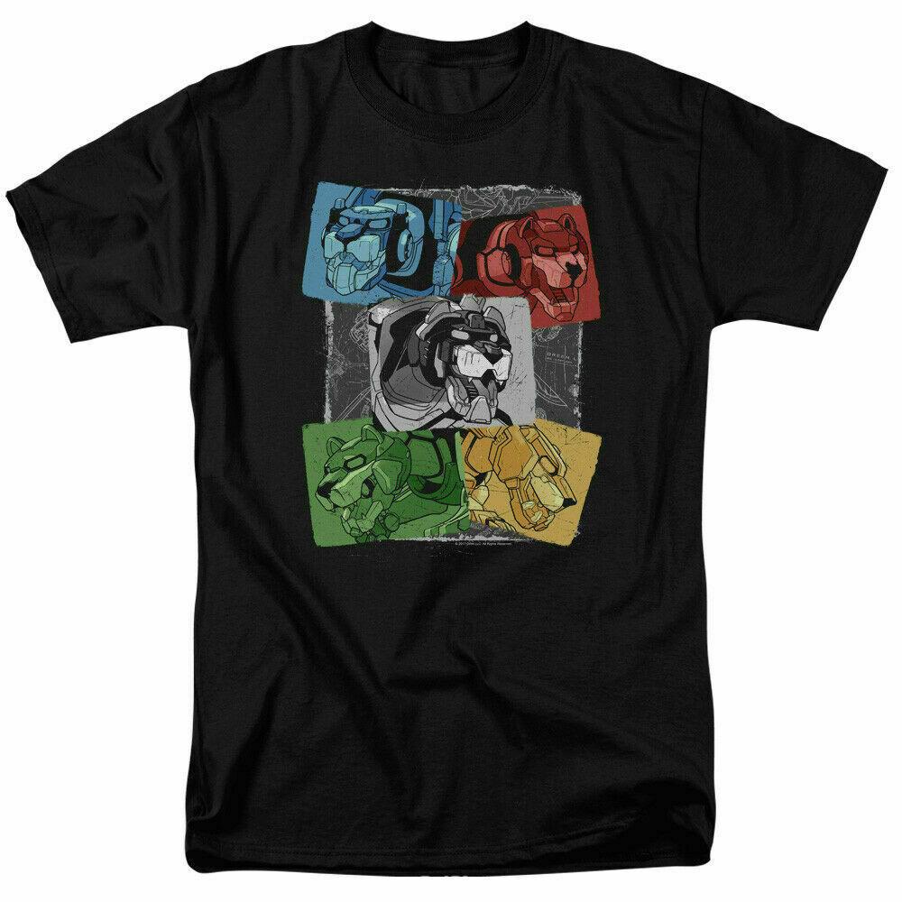 26 Voltron Legendary Defender Pride T Shirt Mens Licensed Cartoon Merch Black Unisex T-Shirt