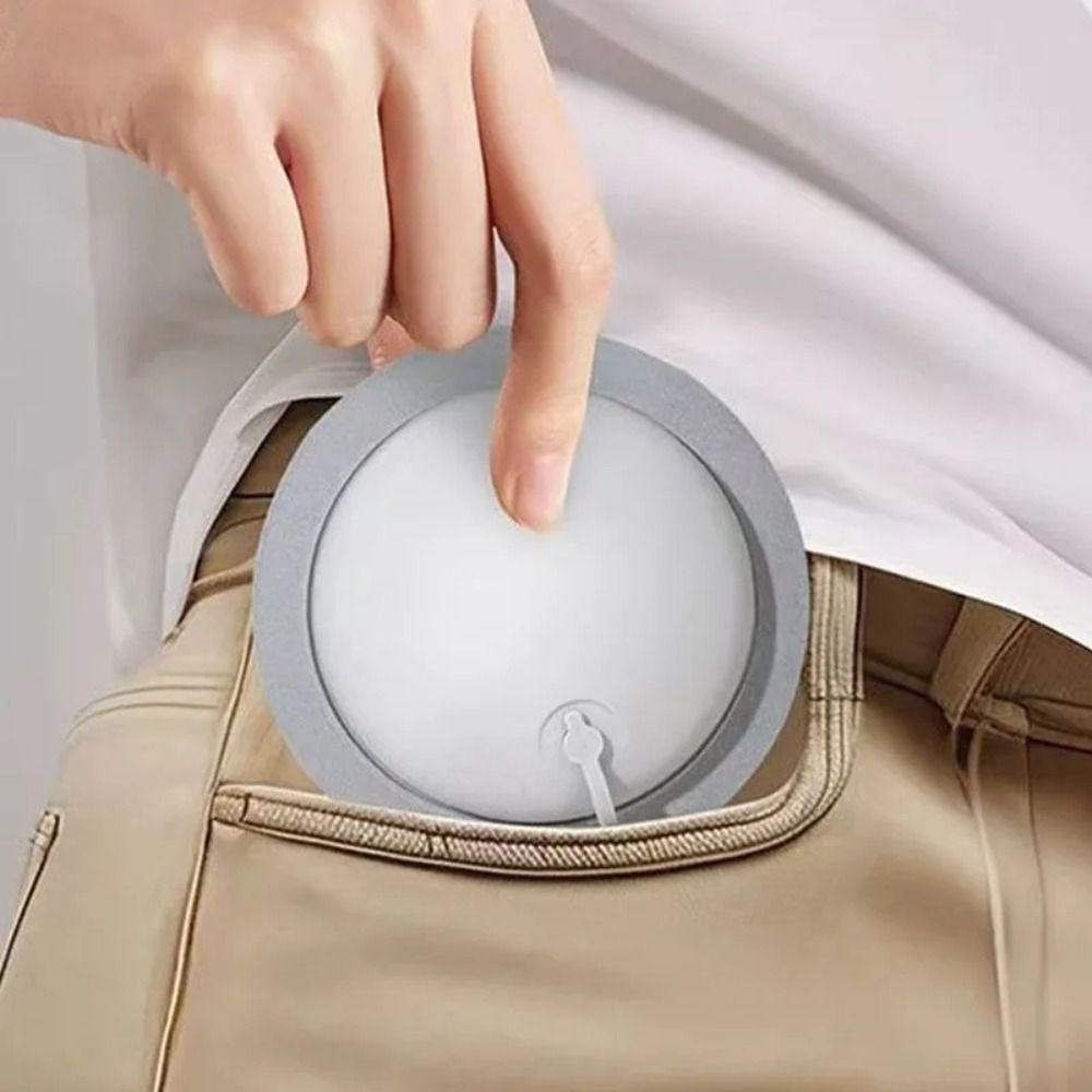 Foldable Inflatable Booster Seat Plush Fabric Travel Press Leg Stool  Outdoor Camping