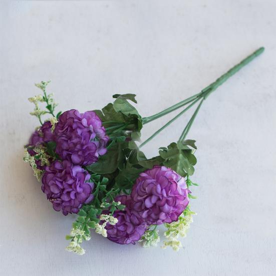 1 букет искусственный цветок хризантемы растение домашний офис вечерние декор