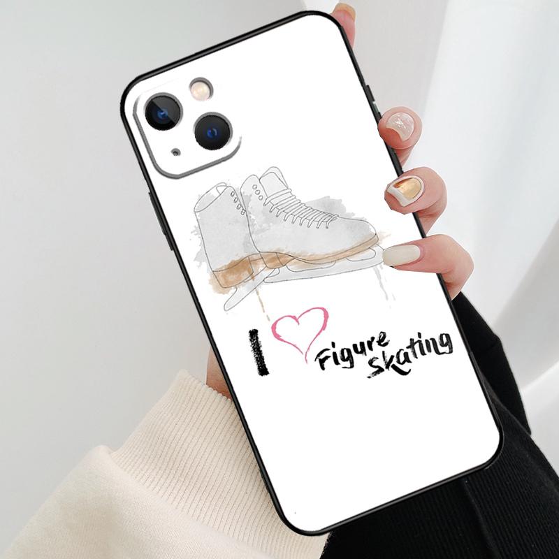 Чехол для телефона Фигурное катание Катание на коньках Для iPhone 17 Pro Max 16 15 11 13 12 14 Pro Max mini 15 16 Plus 16e 17 Air Cover