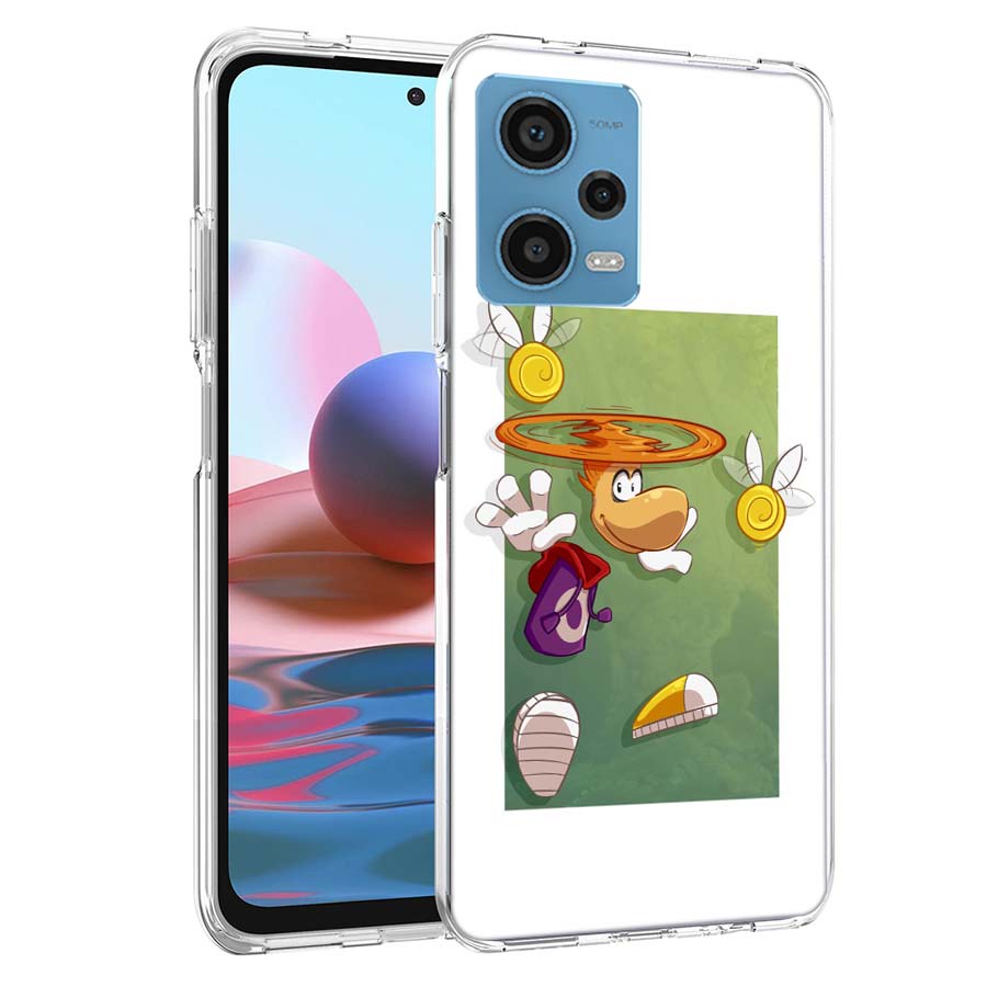 Чехол для телефона Rayman Legends Для Redmi Note 13 12 14 15 Pro Plus 13R 11 11T 11E 11S 10 Pro 10S 9 9S Чехол Cell Прозрачный ТПУ Capa