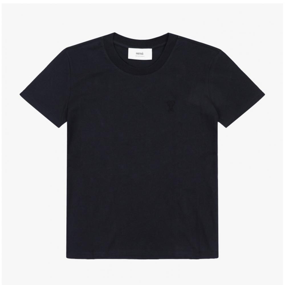 Ami Ami De C Ur Tonal Small HearT Logo T shirT bfuTs003