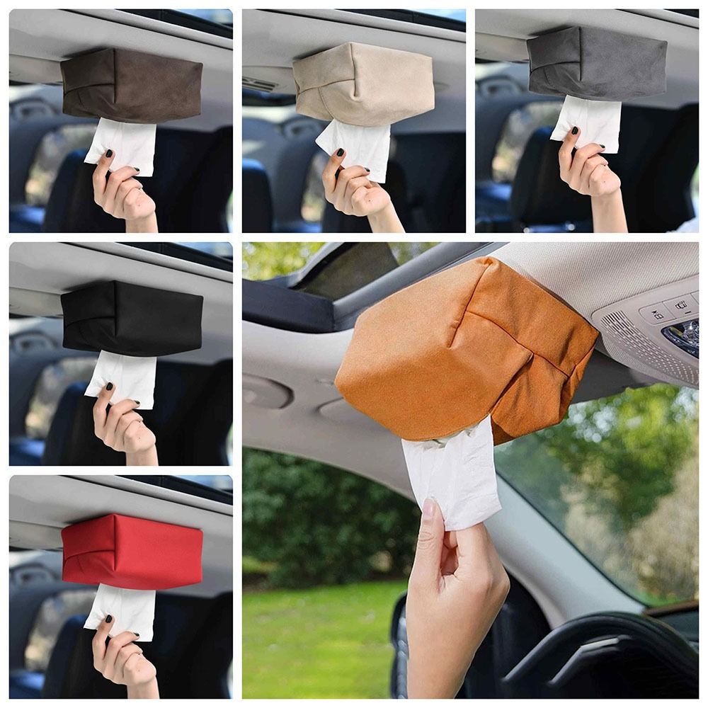 Magnetic Design Magnetic Tissue Box Luxury Style Auto Ceiling Holder Auto Accessories