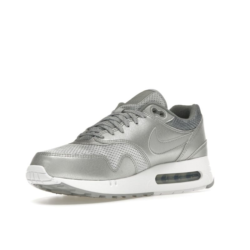 Nike Air Max 1 86 OG Big Bubble - Metallic Silver Men Sneakers Cool-Grey Light-Smoke-Grey White FV7477-002