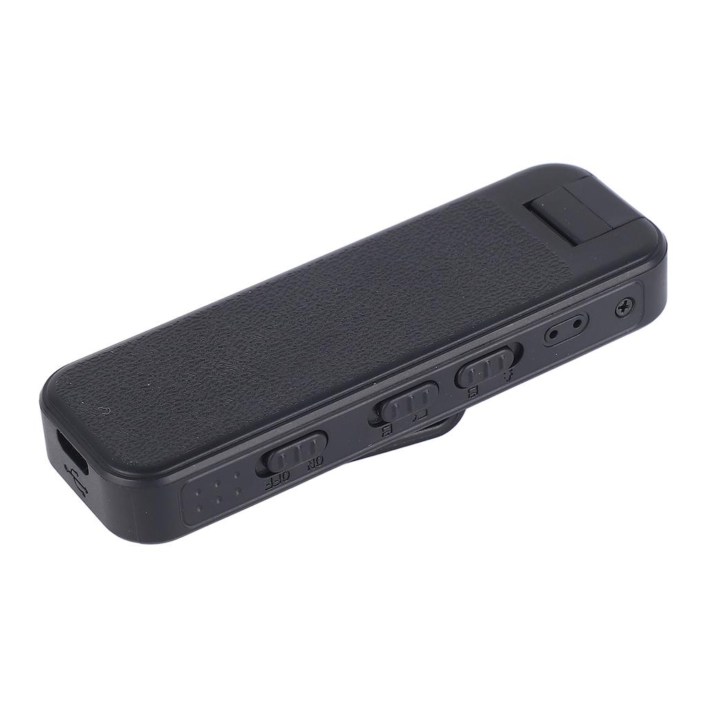 Sound and Video Recorder 1080p Rotate Lens Pocket Camera with Back Clip IR Night Vision