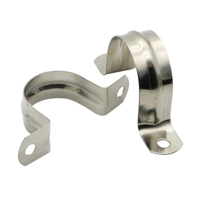 Haisidick HKZ-121 304 Stainless Steel Pipe Saddle Clamp (100-Pack)