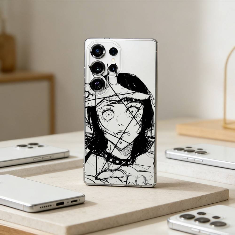 Kirara hoshi Чехол для телефона для Samsung S25, S24, S21, S22, S23, S30, Ultra, S20, Plus, Fe, Note, 10, 9, 5G Прозрачная крышка