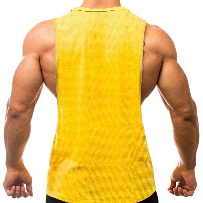 Do The Work Mesh Workout Gym Sports Mens Open Side Fashion Casual Breathable Bodybuilding Fitness Summer Workout Cool Vest