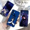 Чехол для телефона P-Narutos K-Uchiha для Samsung Galaxy A73, A21s, A22, A31, A52, A53, A71, A41, Мягкий черный корпус