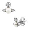 Серьги-пусеты Vivienne Westwood Balbina с жемчугом 62010268 02p118