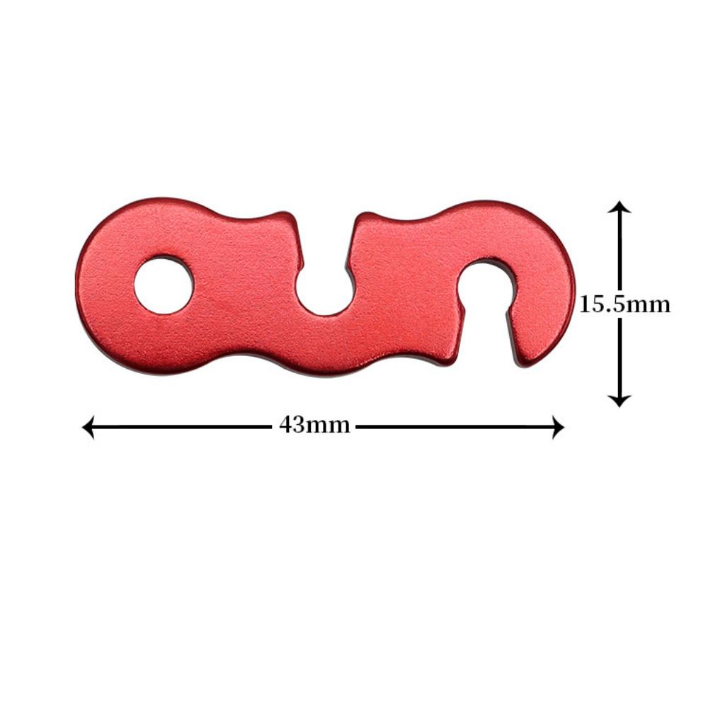 10 шт. сверхлегкий алюминиевый регулятор шнура для палатки, кемпинга, пешего туризма, альпинизма, активного отдыха