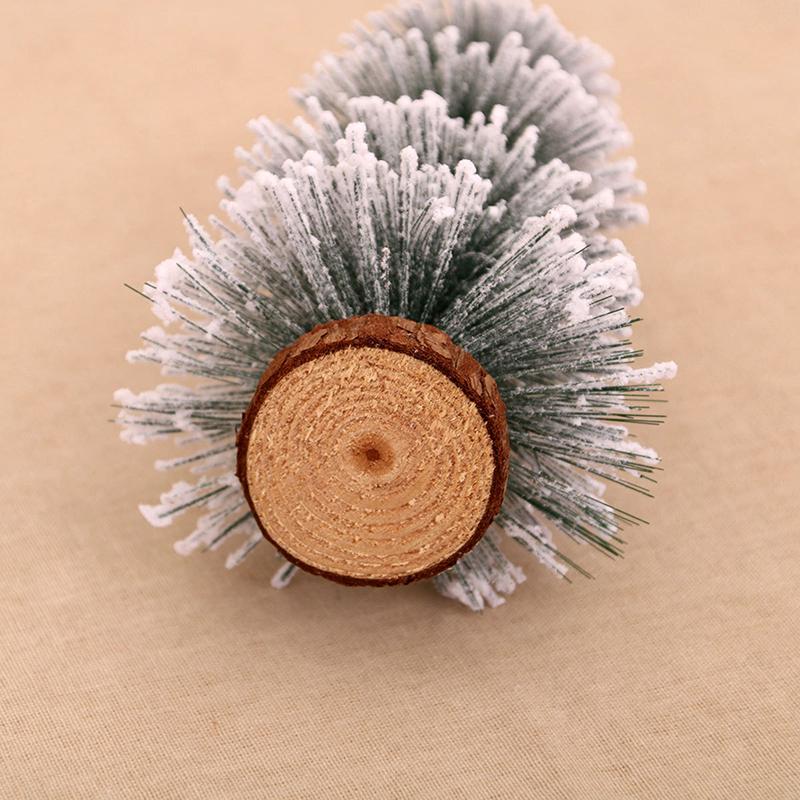 Светодиодные украшения для рождественской елки, настольный миниатюрный светильник, домашний декор, мини-светящиеся украшения для рождественской елки своими руками для офисной вечеринки