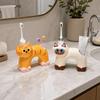 Creative Cat Toothbrush Holder Ceramic Electric Toothbrush Stand  Hotel Use