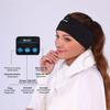 Беспроводная спортивная повязка на голову Bluetooth 5.2: Впитывающий пот, съемный и моющийся, для музыки и звонков