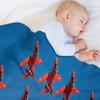 Плед Red Arrows Универсальный теплый плед для гостиной спальни