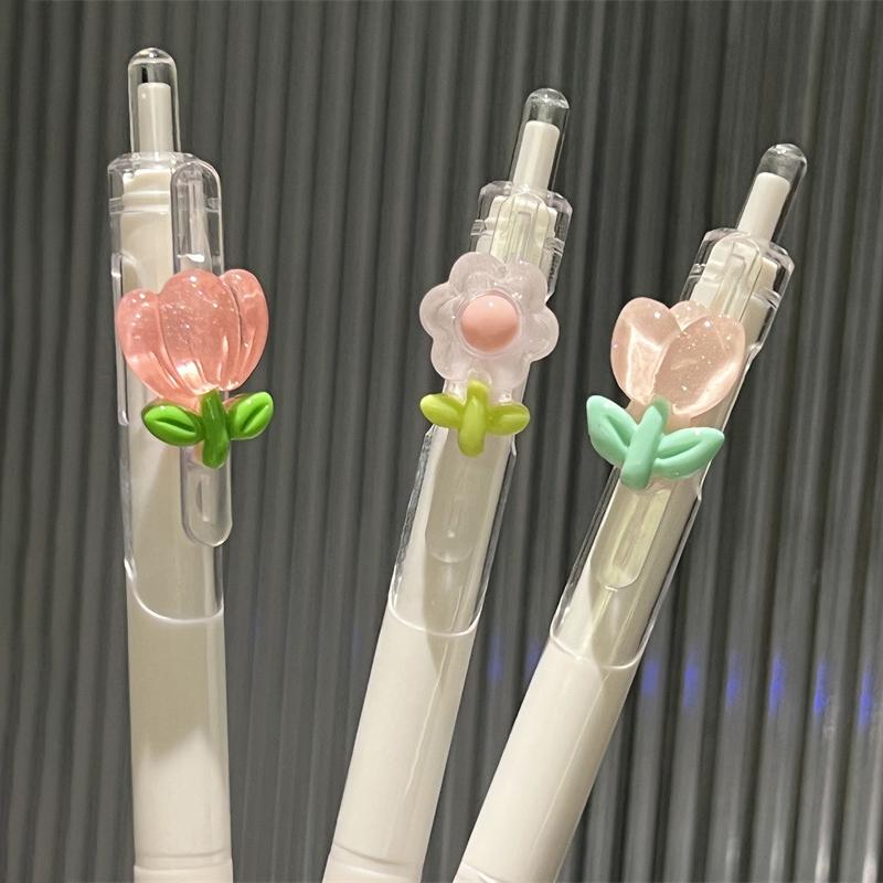 Креативная милая гелевая ручка Kawaii, быстросохнущая ручка для вывески, школьные принадлежности, шариковая ручка