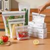 Fruit Vegetable Refrigerator Storage Bags BPA Free Large Capacity Transparent Design Food