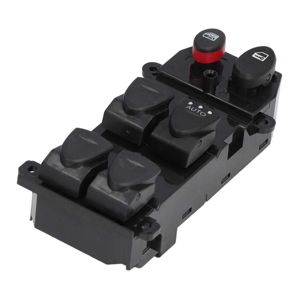Power Window Switch 35750SNAU11 ABS Black Replacement for Civic FD FD1 FD2 RHD 2006‑2011Type A
