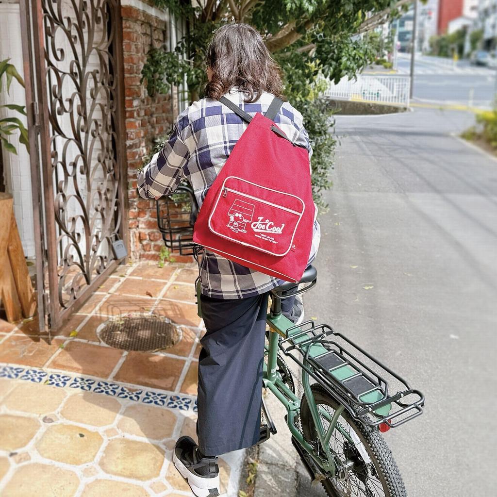 8388 Snoopy Backpack Type IP Theoru Delta PEANUTS [Routeto] (01 Black)