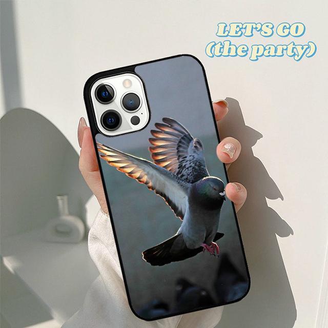 Autumu Pigeons Collage Phone Case Cover for iPhone 17 Air 16 16e 15 12 11 13 14 Pro Max Apple Plus Coque