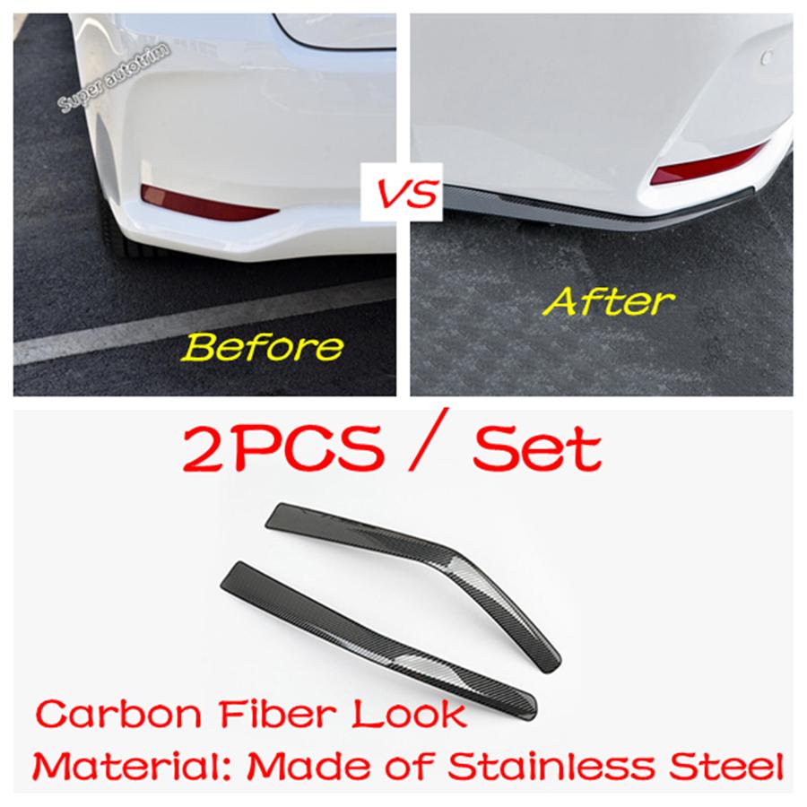 Car Front Rear Bumper Protector Corner Guard Anti-collision Strip Cover Trim For Toyota Corolla  - 2025 Exterior Accessories