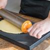 Tiger Crown Silver Rolling Pin, 475 X 60mm, Aluminum Rolling Pin with Resin Handle, Thickness Adjustment, Dial Graduations, 1735