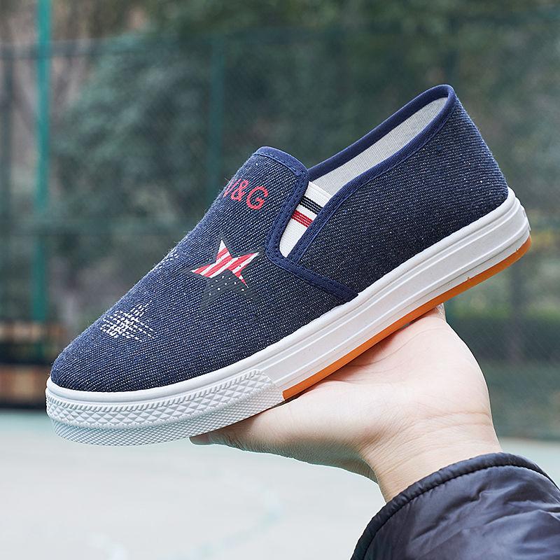 Fashionable Casual Old Beijing Female Student Cloth Shoes Trendy and Versatile Oxblood Sole Non-slip Wearable Shoes