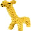 Dog Pet Puppies Chew Toy Teething Bored Dog Rope Ball Knot Training Teeth Dog Treat Toy Small and Medium Dog (Giraffe)