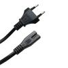 EU Power Cable 2pin IEC320 C7 US Power Extension Cord For Dell Laptop Charger Canon Epson Printer Radio Speaker PS4 XBOX LG Sony