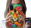 Etui Do Samsung Galaxy A21S - Zwierzęce Wzory Tygrys Tygrysek Case