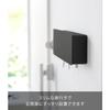 Yamazaki Magnetic Key Hook Long Black W33 x D5.5 x H11cm Tower 10343