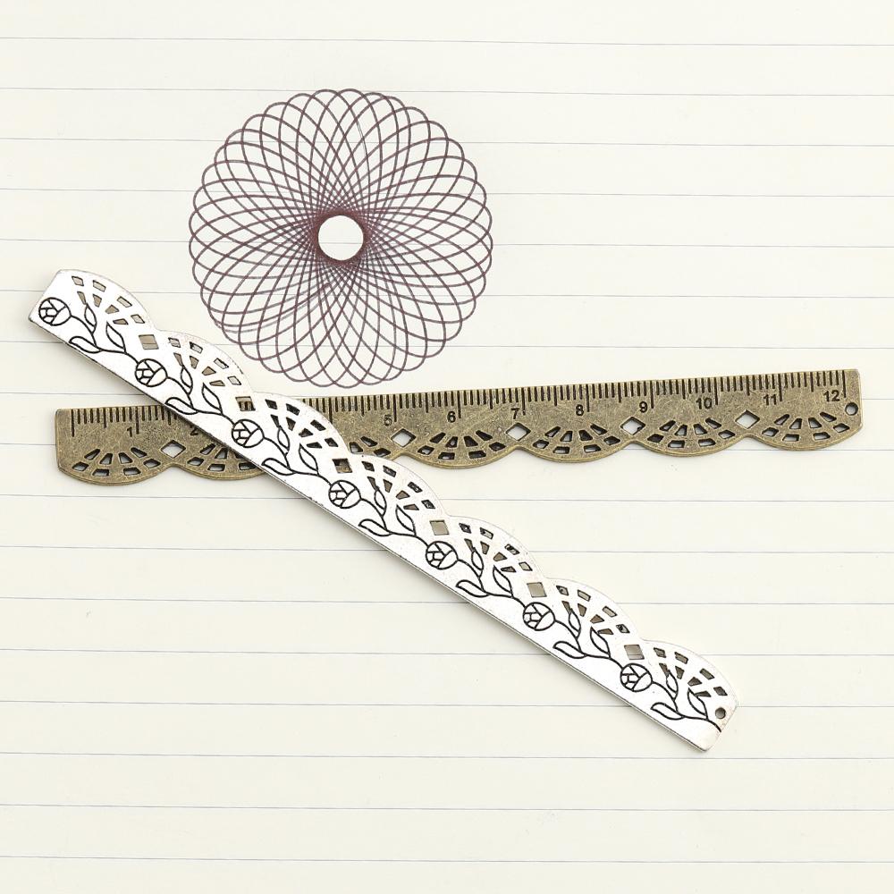 1 шт. Милые кавайные ретро винтажные металлические кошачьи кружевные линейки закладки школьные канцелярские принадлежности канцелярские товары Эллен Брук подарок швейный рисунок