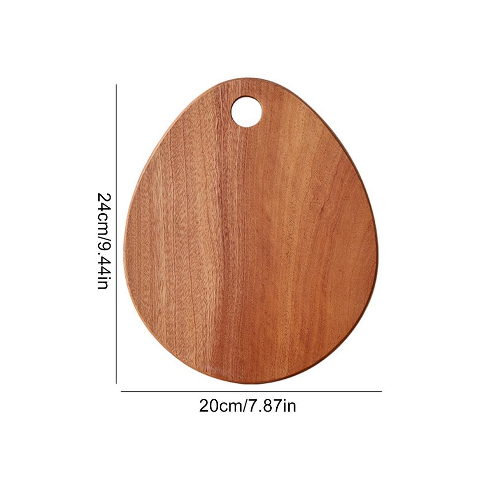 Small Wooden Chopping Blocks Fruit Board Outdoor Camping Portable Fruit Board Multifunctional Cutting Board For Camping