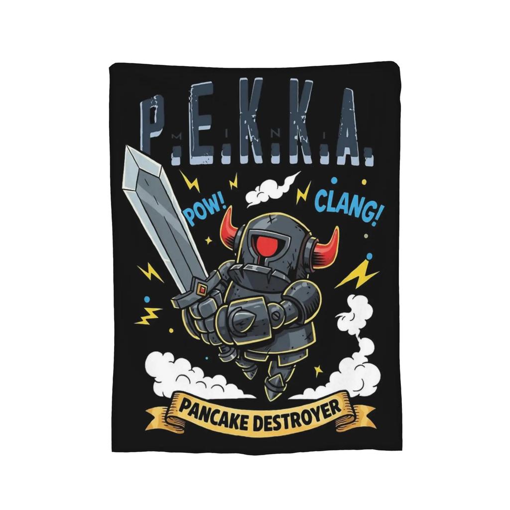 Clash Royale Goblin Fleece Blanket Lightweight Warm Throw for Bed Couch Travel Summer Use