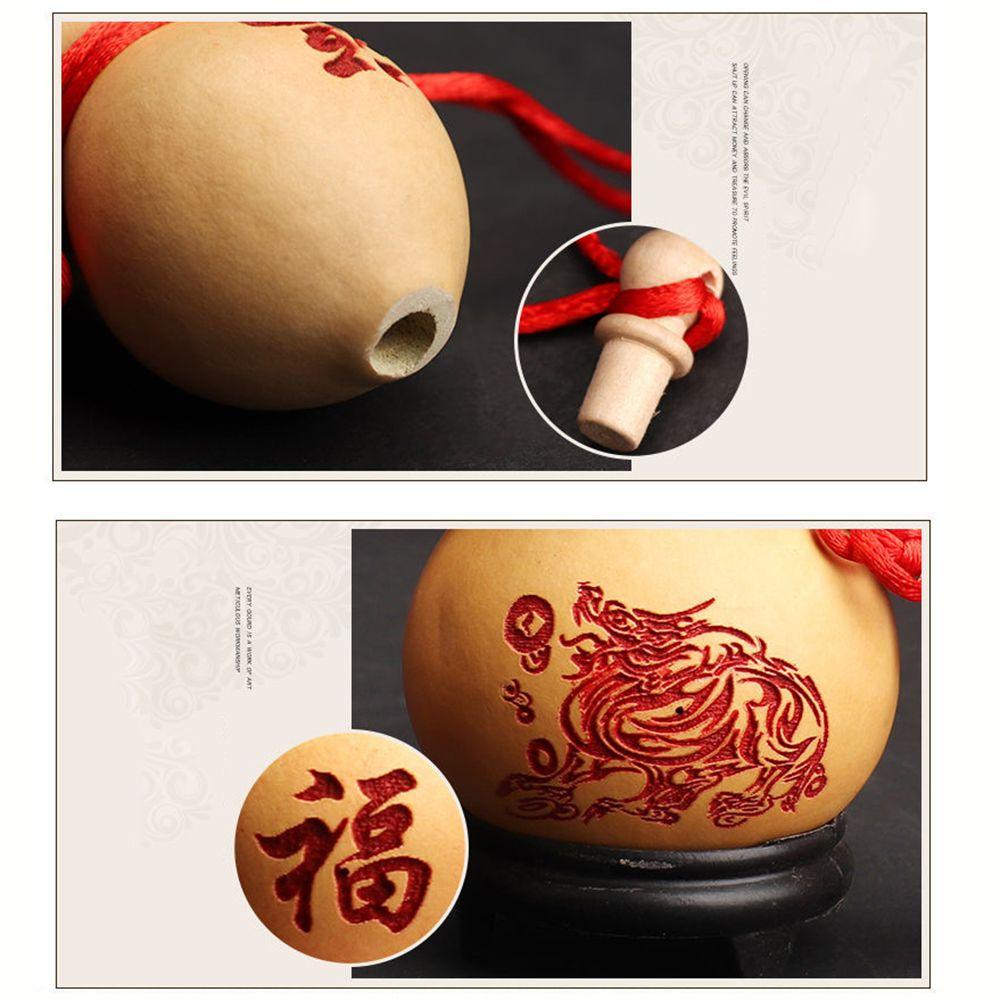 Шуй с кисточкой Приносит богатство и удачу Подвесное украшение Подарок на новоселье Ремесла из тыквы Домашний декор