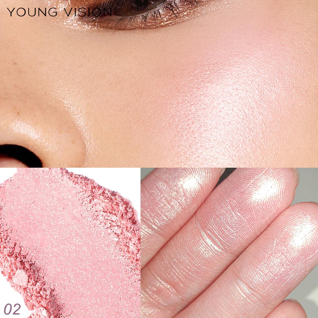 YOUNG VISION Хайлайтер - Пудра мелкого помола для сияющего блеска в нескольких оттенках