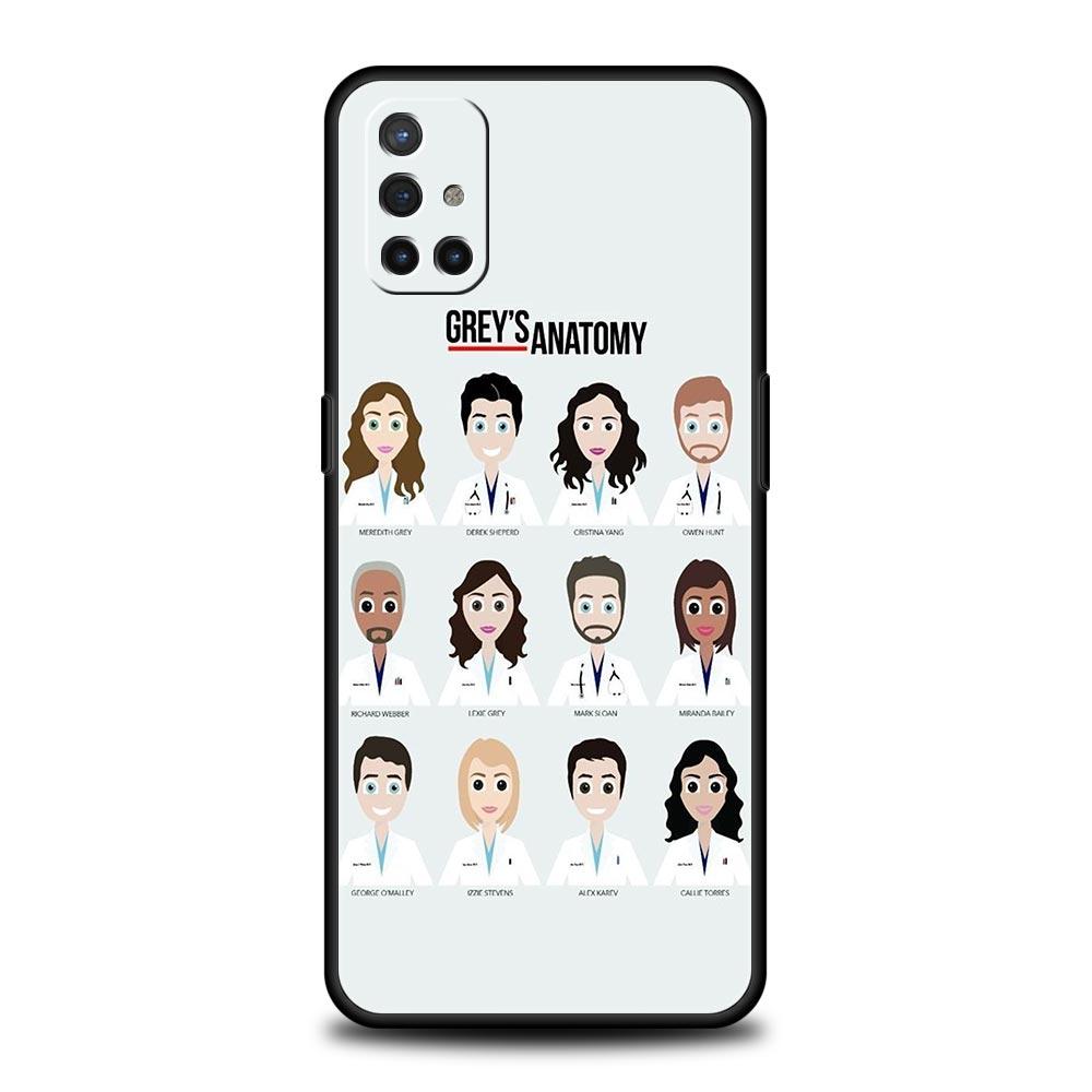 Чехол для телефона 'Анатомия Грей' для Oneplus 13R 13 12R 11 10T 10R Nord N100 N200 N10 10 9 9R 9RT CE 3 2 Z Pro 5G Мягкий ТПУ чехол Fundas