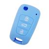Силиконовый чехол с 3 кнопками для дистанционного ключа автомобиля Kia Hyundai