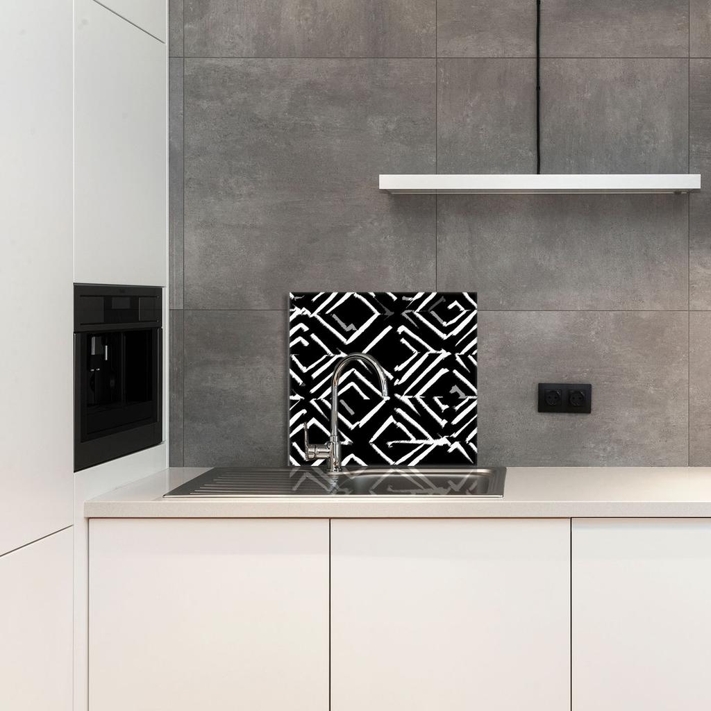 PANEL SZKLANY DO KUCHNI 65x60 Wzór