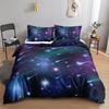Комплект постельного белья для дома, комплект постельного белья со звездой астронавтом, пододеяльник, наволочка, простыня/двойной король, 2/3 предмета, украшение для спальни