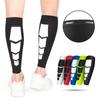 1 Pair Calf Compression Sleeves for Men and Women Leg Compression Sleeves Footless Compression Socks for Shin Splints and Varicose Veins