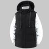Модные зимние безрукавные парки для мужчин, теплый жилет с капюшоном, больших размеров, повседневная толстая верхняя одежда, мужские куртки