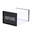 Transparent Shoe Box Stackable Design High Strength Large Capacity Dustproof Clear Shoe Organizer Magnetic