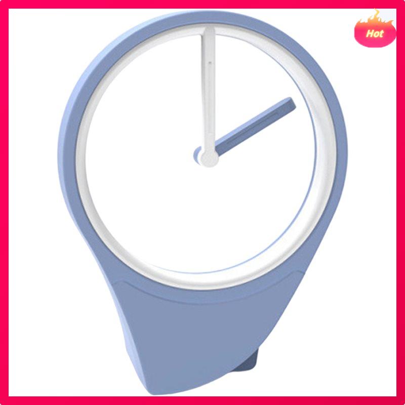 Floating No Dial Clock Minimalist Desktop Design Ornament Modern Aesthetic Home Decor For Office Living Room Gift